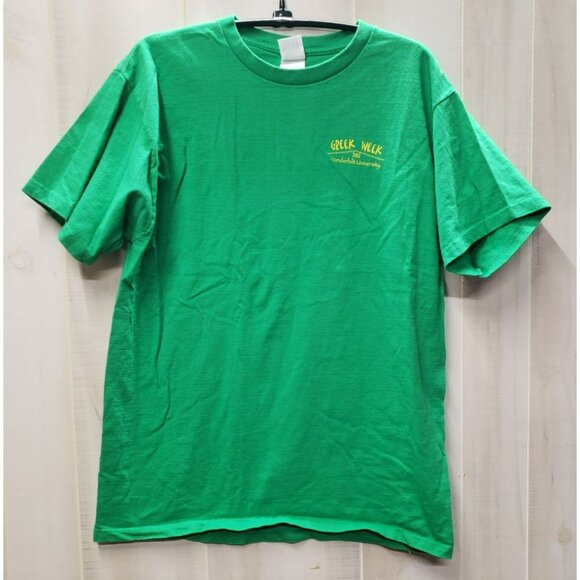 Greek Week 2003 Vanderbilt University T-Shirt, Vintage, Size Large, Green, S/S - Picture 2 of 6